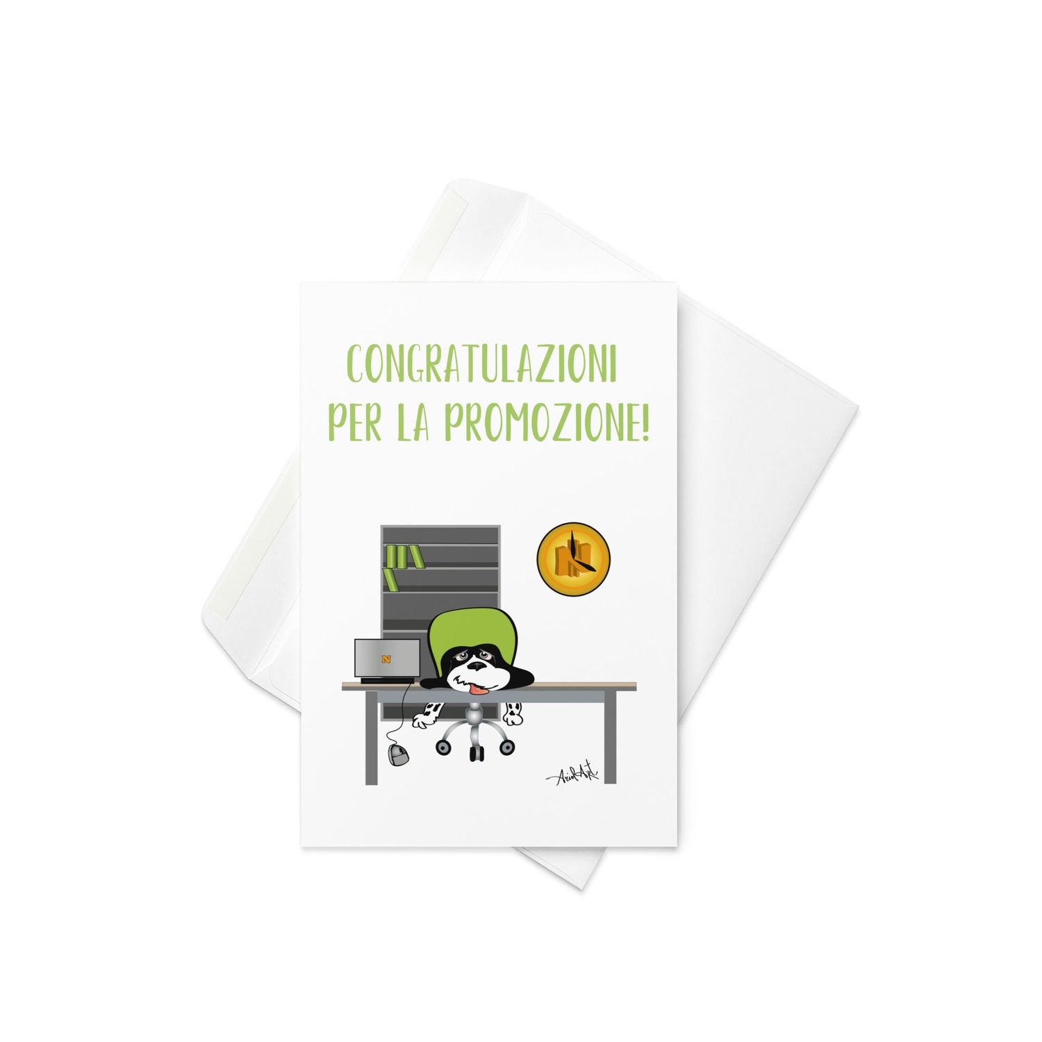 Greeting Card Congratulations on the promotion