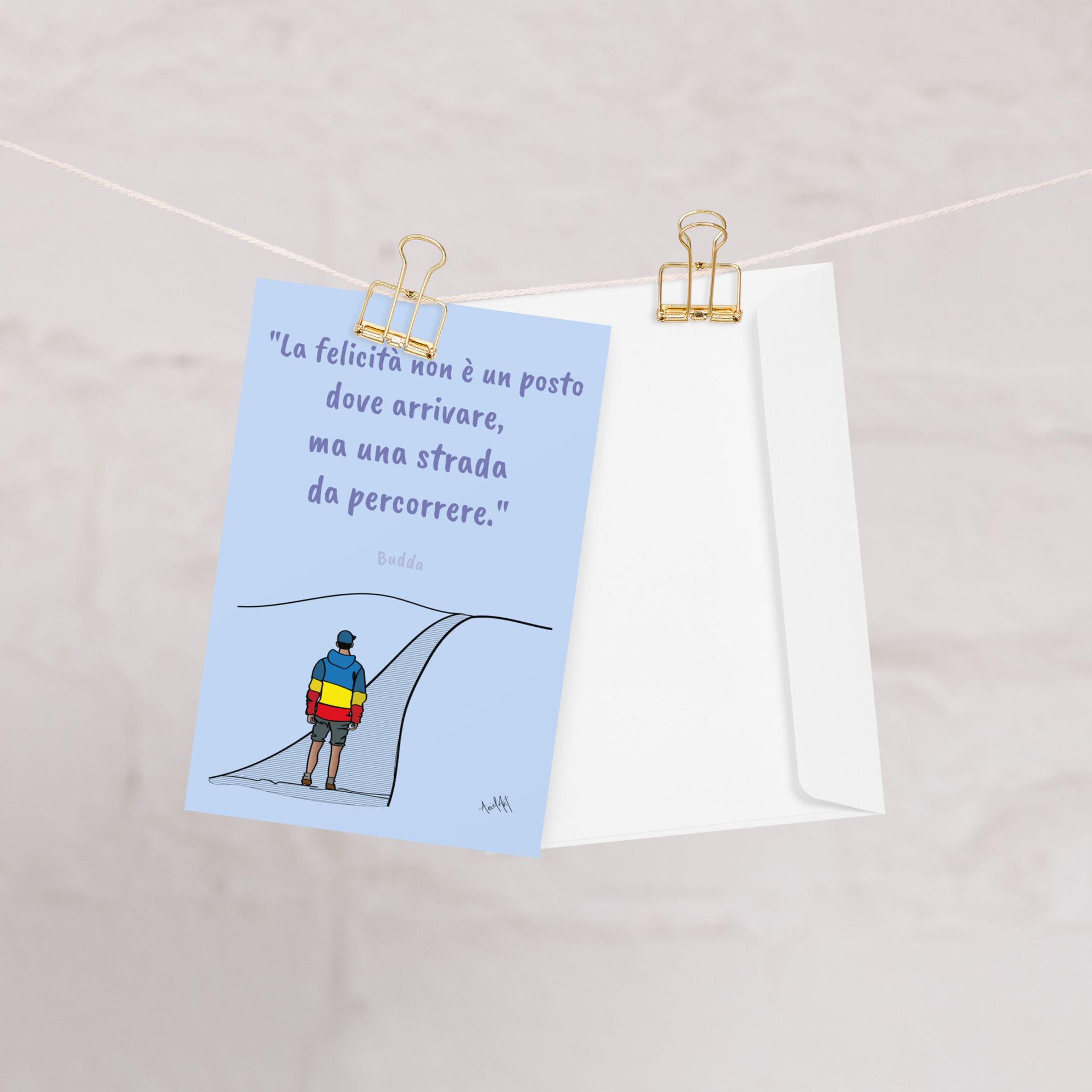 Biglietto di auguri La Felicità