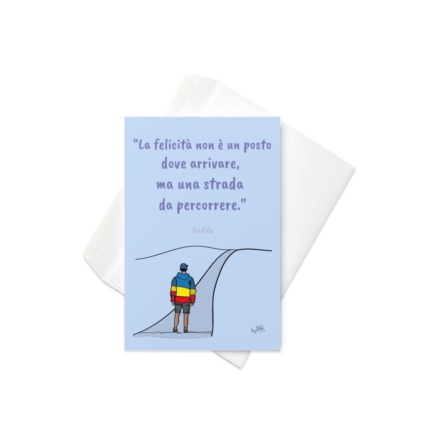 Greeting card Happiness