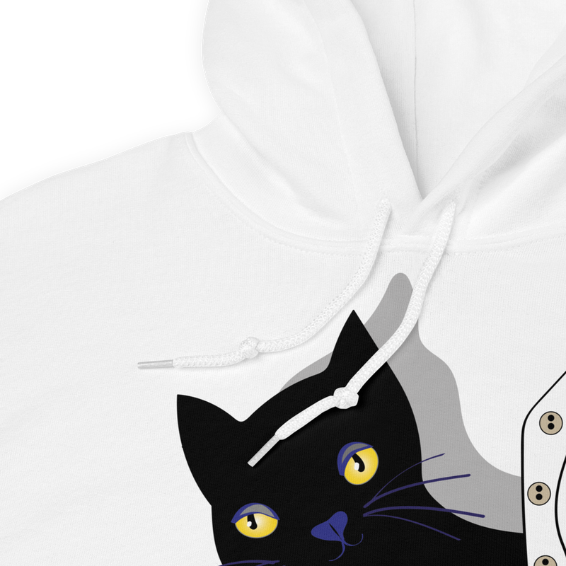 Cat Heart Hoodie by ArielArt