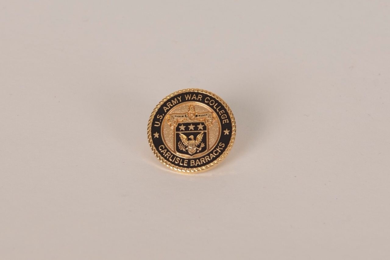 Lapel Pin, Black &amp; Gold
