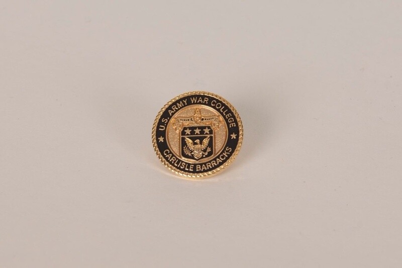 Lapel Pin, Black &amp; Gold