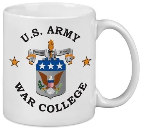 USAWC Crest Mug, White