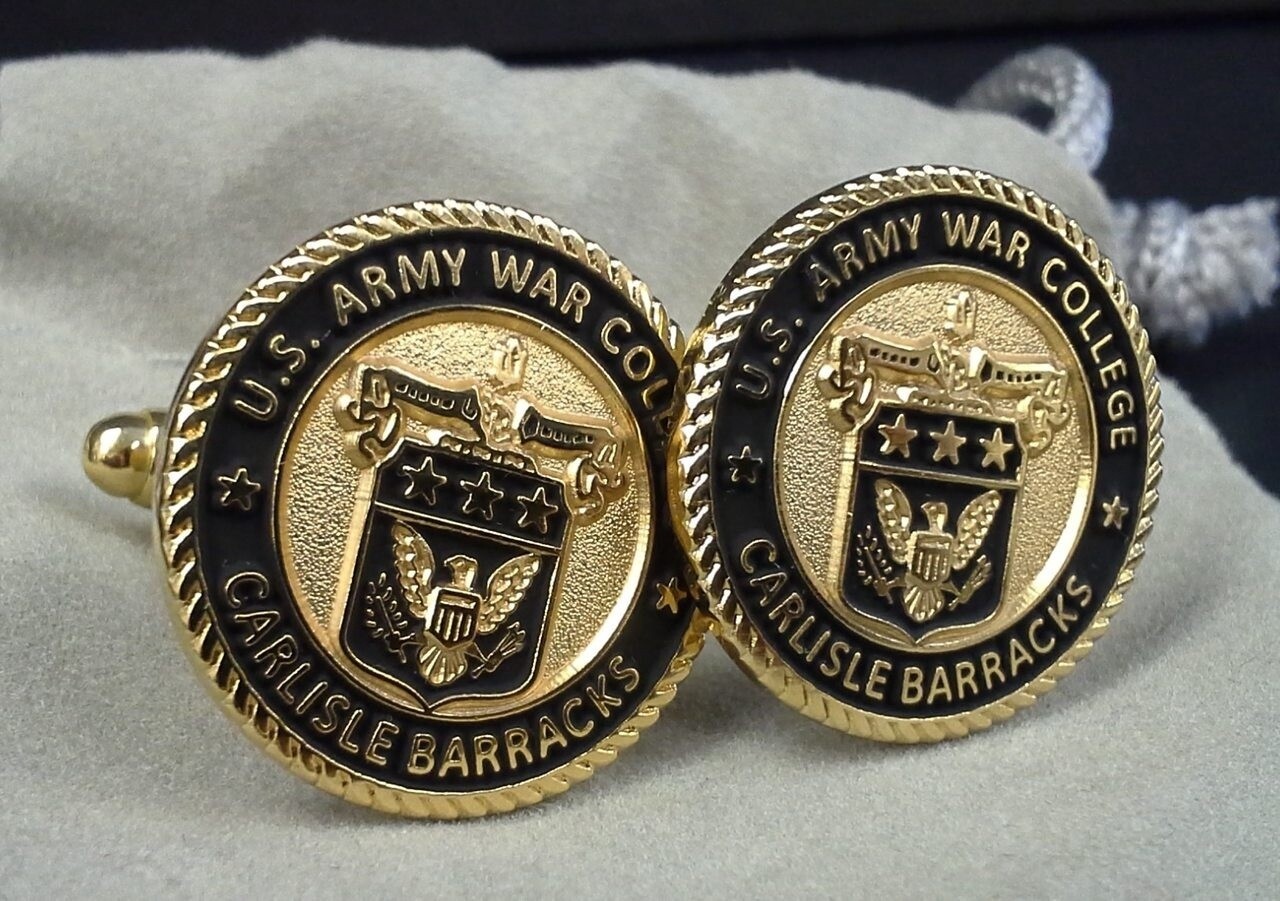 Cuff Links, Black &amp; Gold