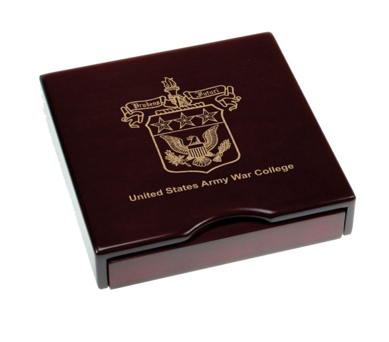 Wooden Box /Medallion Set