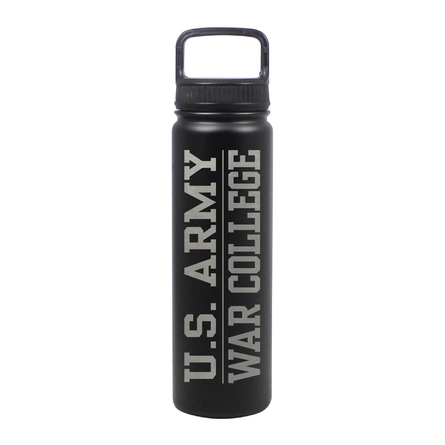 Waterbottle, Twist Lid Black, Colour: Black