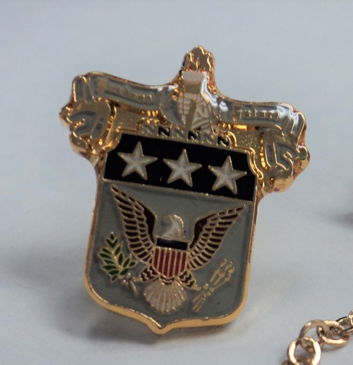 Lapel Pin, Colored Crest