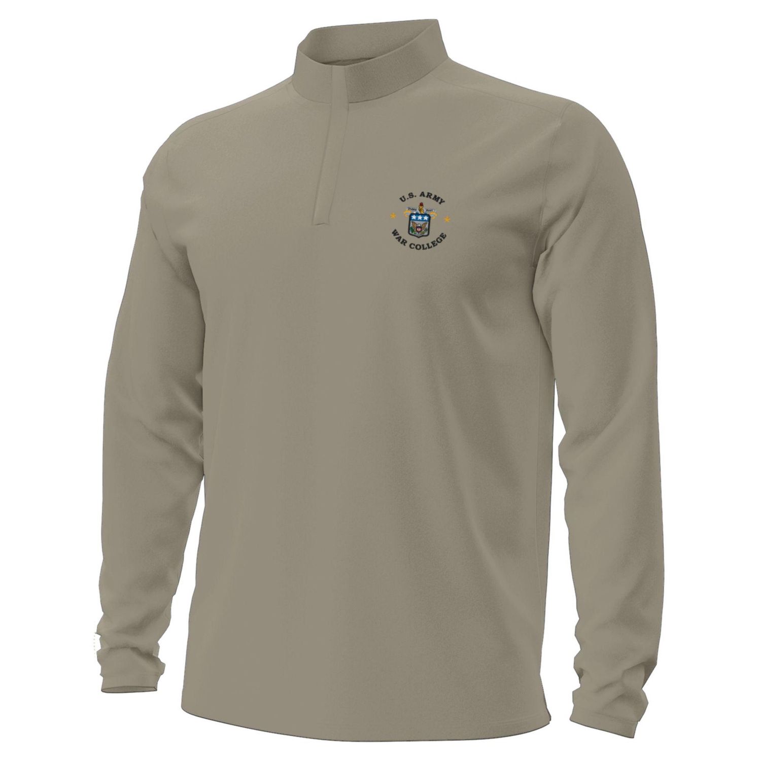 Motion 1/4 Zip, Taupe, Colour: Taupe, Size: S