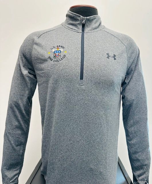 Tech Zip Pullover, Carbon Heather