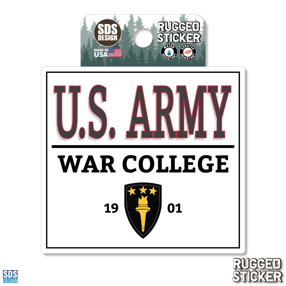 Sticker, USAWC Patch/Date