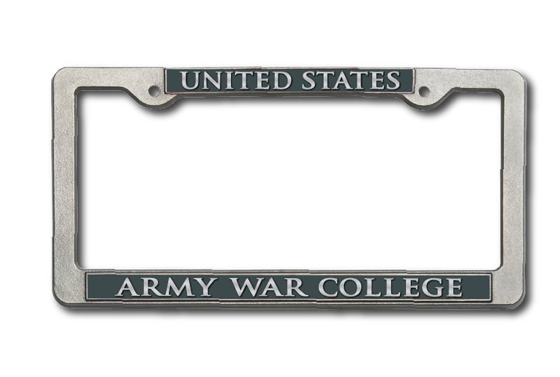 License Plate Holder, Pewter