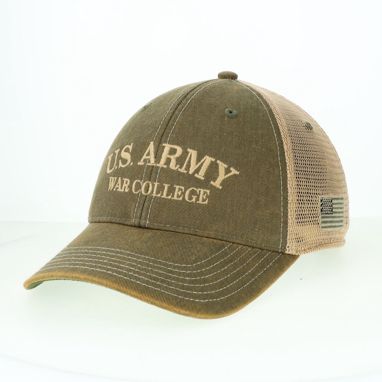 Trucker Hat, Olive, Colour: Olive, Size: One Size