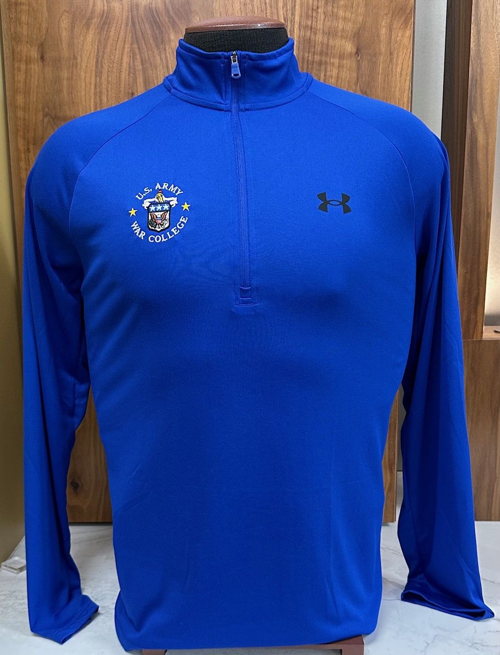 Tech Zip Pullover, Royal Blue, Colour: Royal Blue, Size: S