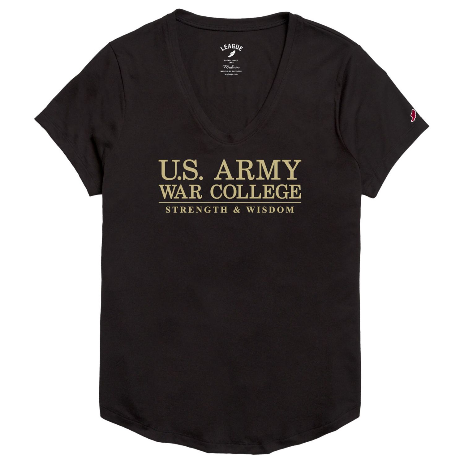 Women's Voop Tee, Colour: Black, Size: S