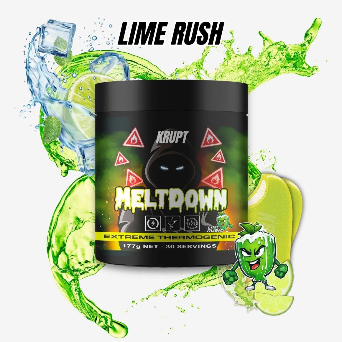 MELTDOWN THERMO, Flavours: Lime