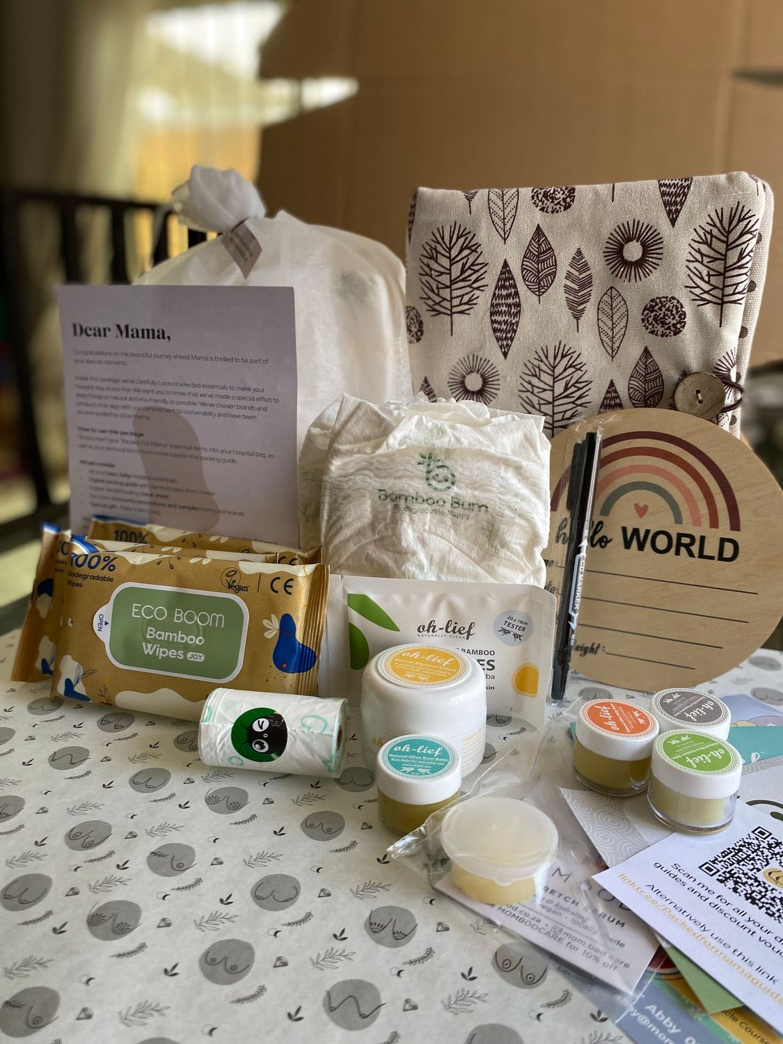 Maternity Hospital Pack - For Baby