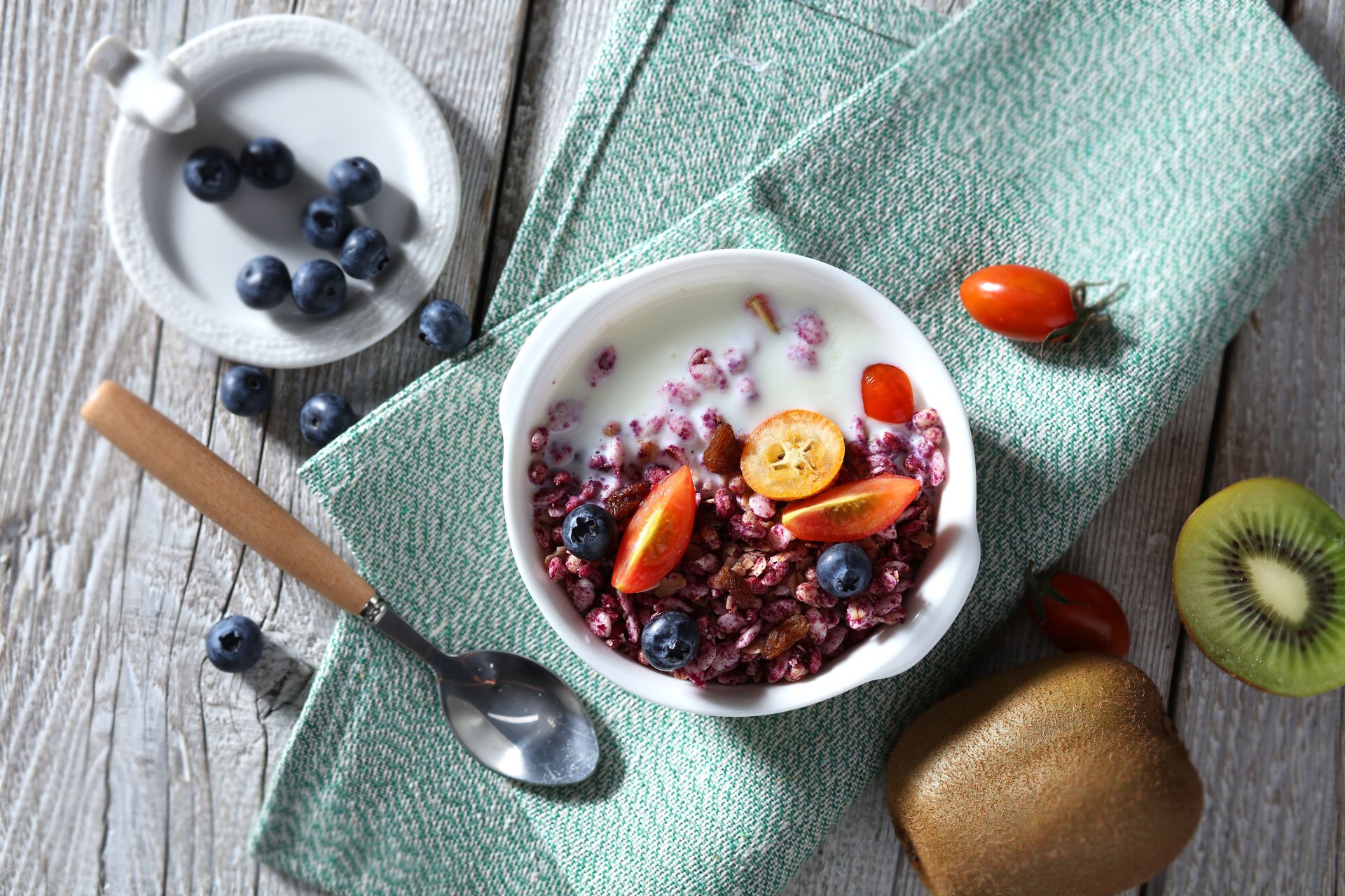 【超商取貨付款免運】三機-野藍莓水果麥片 5包組