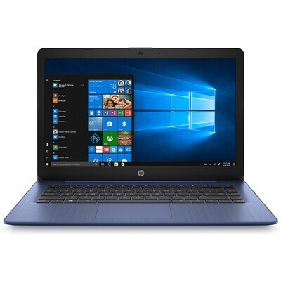 Notebook HP Stream 14-ds0002nl AMD A4-9120e 1.5GHz 4Gb 64Gb SSD 14&quot; Windows 10 Home