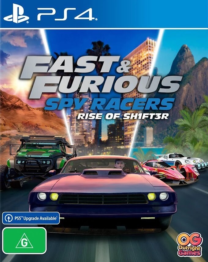 Fast &amp; Furious: Spy Racers Rise of SH1FT3R (PS4)