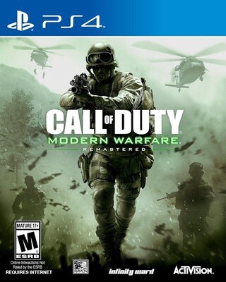 Call of Duty Modern Warfare Remastered (PS4)