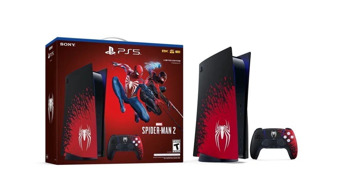 PlayStation®5 Console – Marvel’s Spider-Man 2 Limited Edition Bundle