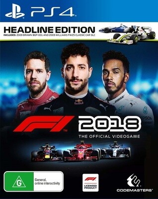 F1 2018 (PS4)