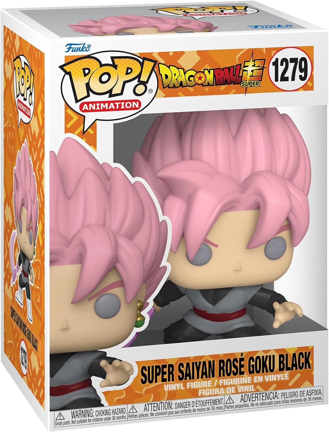 Funko Pop! Animation: Dragon Ball Super - Super Saiyan Rose Goku Black with Translucent Scythe