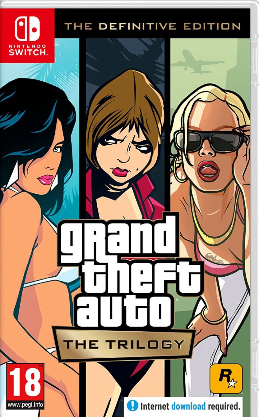 Switch GTA Trilogy Definition Edition