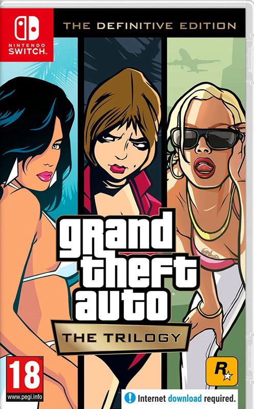 Switch GTA Trilogy Definition Edition