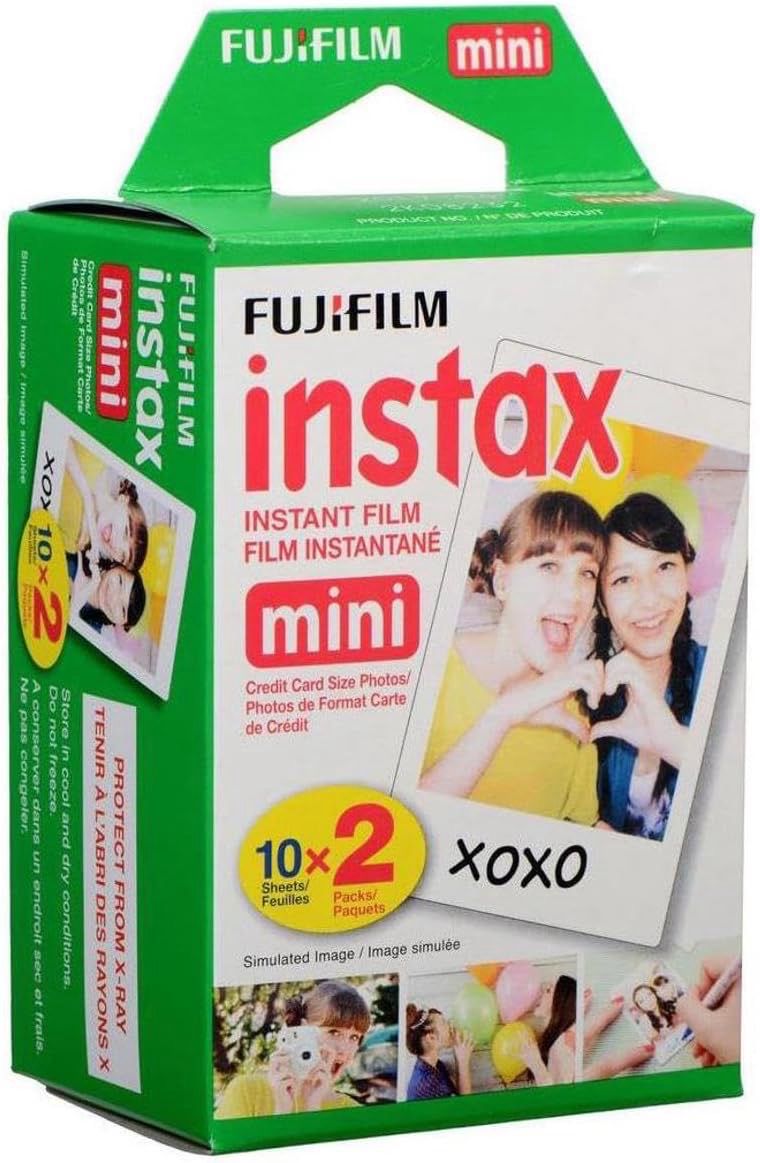 Fujifilm Instax Mini Instant Film, 20 Sheets