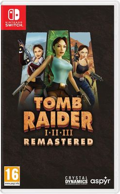 Tomb Raider 1-3 Remastered Starring Lara Croft (Nintendo Switch)