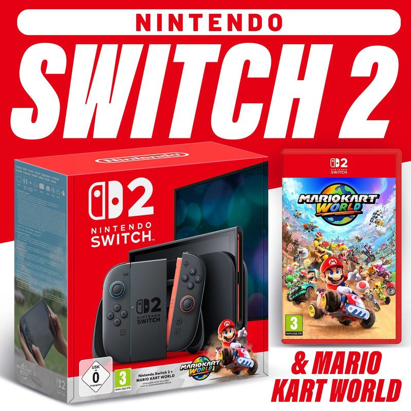 Nintendo Switch 2 Mario Kart World Bundle