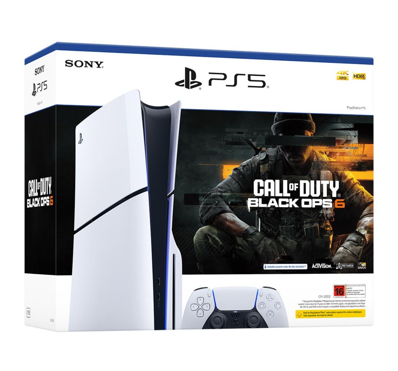 PlayStation 5 (Slim) Disc Console + Call of Duty: Black Ops 6 PS5