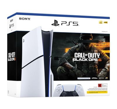PlayStation 5 (Slim) Disc Console + Call of Duty: Black Ops 6 PS5