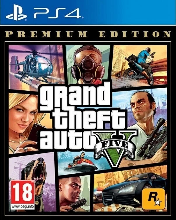 Grand Theft Auto V - Premium Edition (PS4) GTA 5