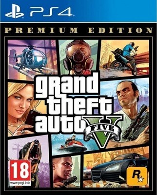 Grand Theft Auto V - Premium Edition (PS4) GTA 5