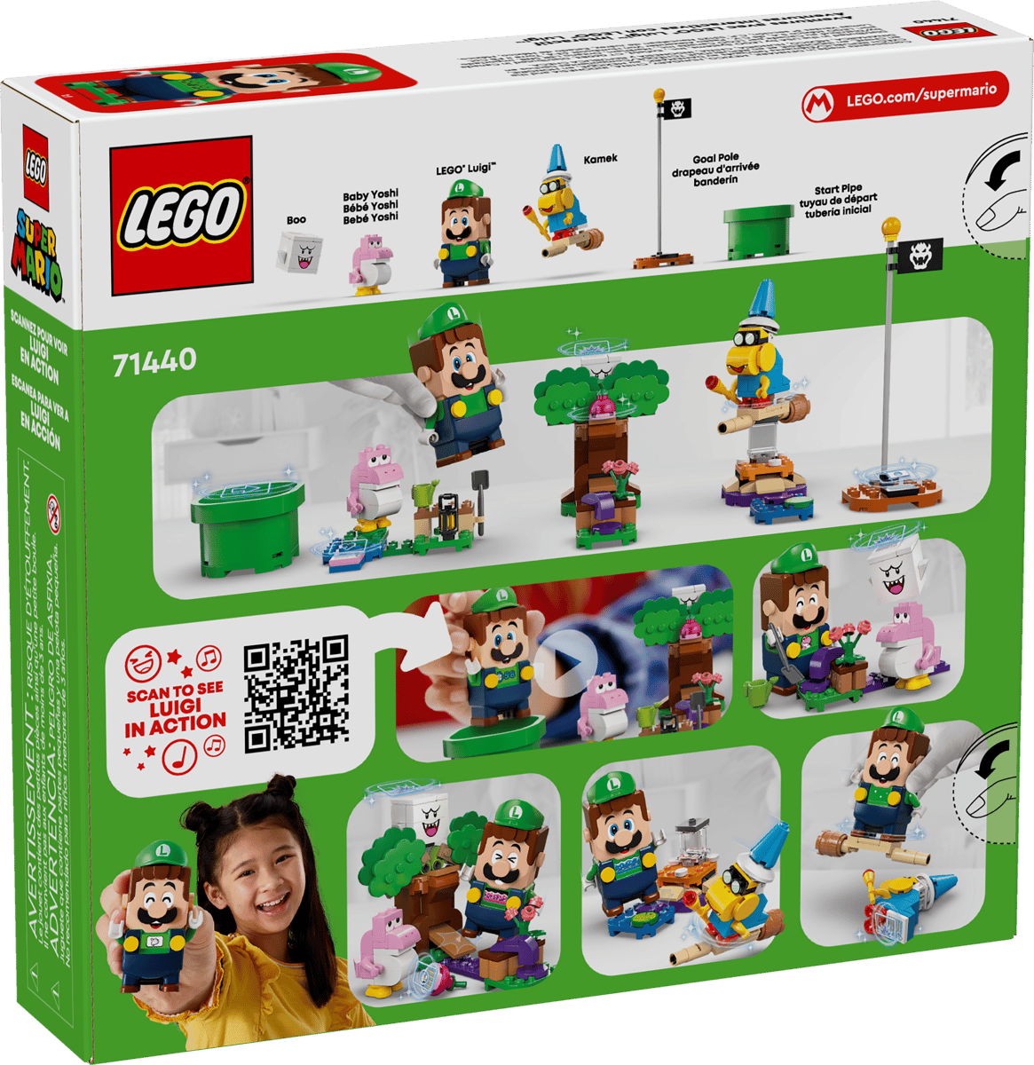 LEGO ADVENTURES WITH INTERACTIVE LEGO® LUIGI™ 71440