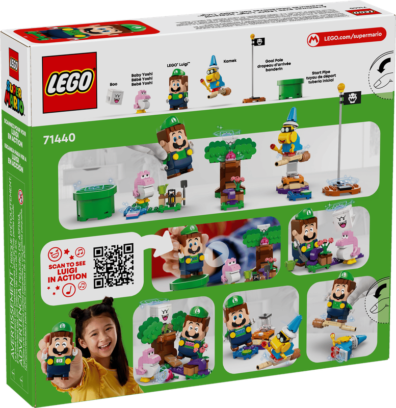 LEGO ADVENTURES WITH INTERACTIVE LEGO® LUIGI™ 71440