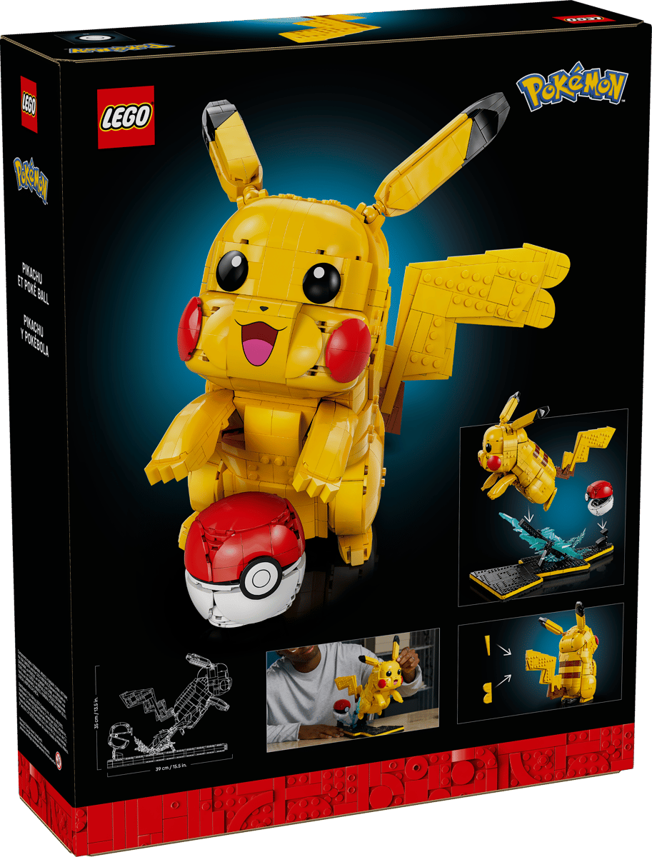LEGO Pikachu and Poké Ball 72152