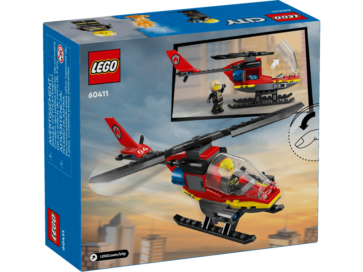 LEGO Fire Rescue Helicopter 60411