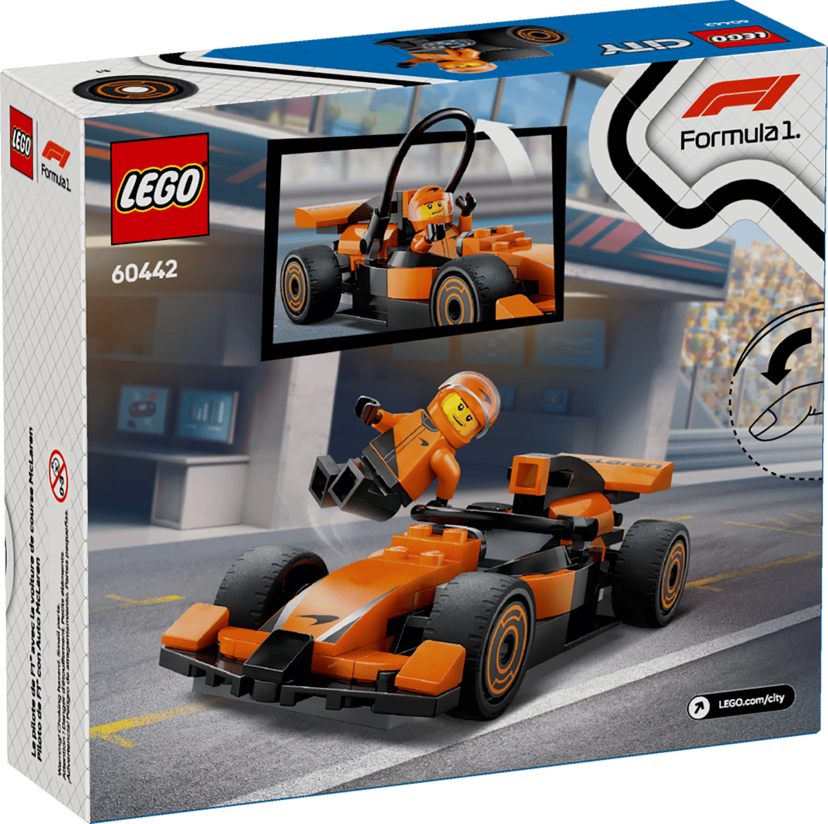 LEGO F1 Driver with McLaren Race Car 60442