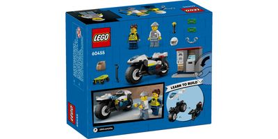 LEGO Police Motorcycle Chase 60455