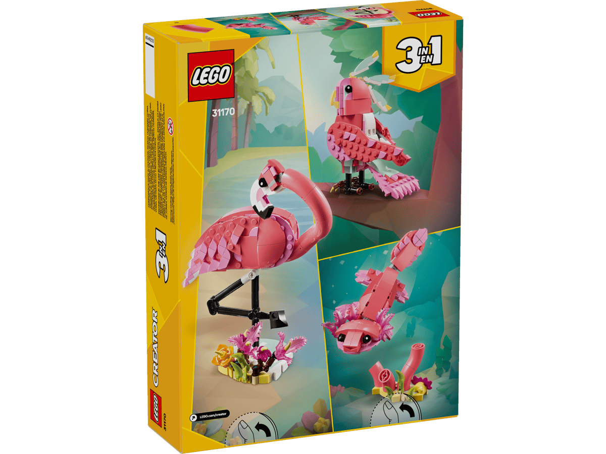LEGO Wild Animals: Pink Flamingo 31170