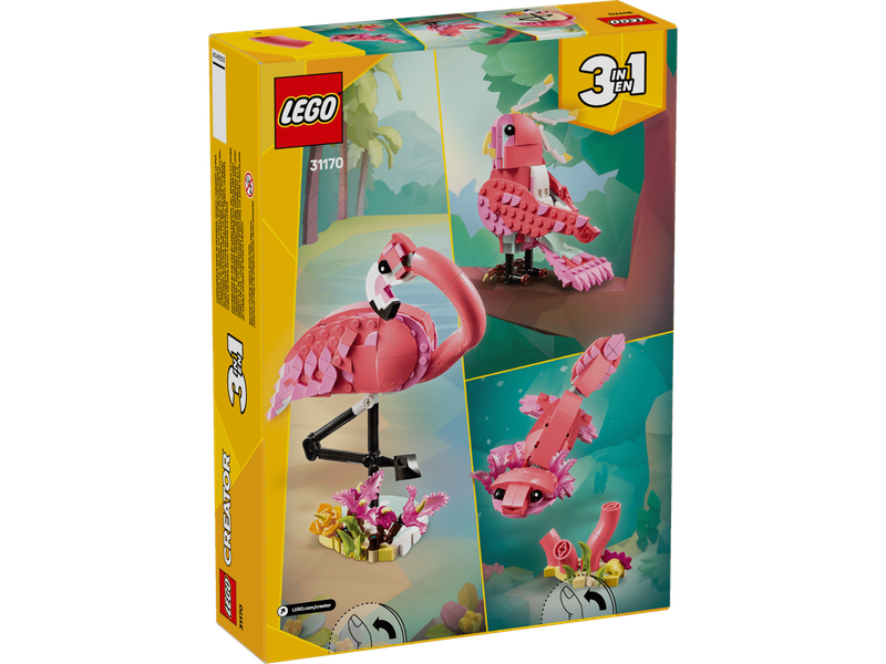 LEGO Wild Animals: Pink Flamingo 31170
