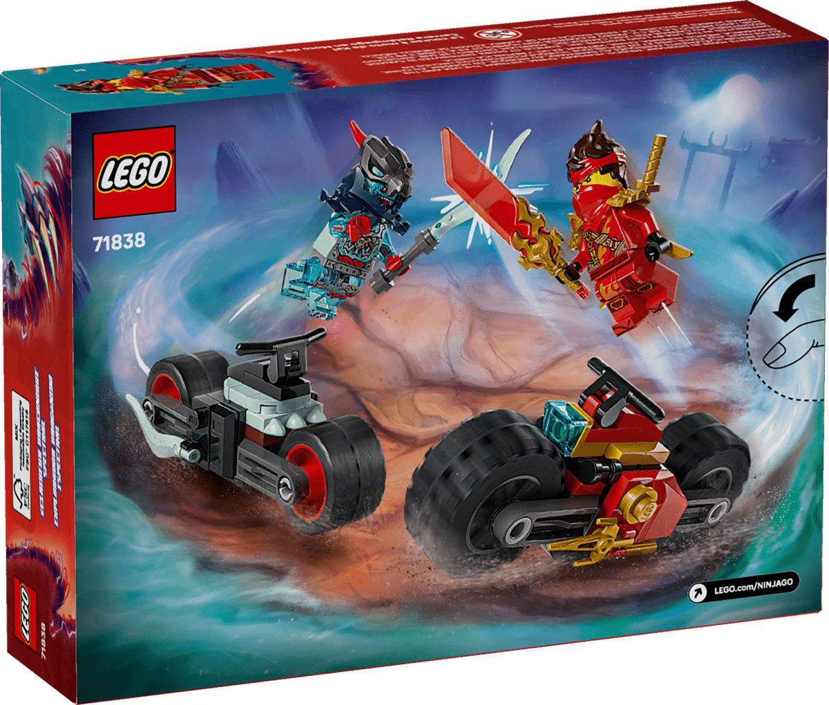 LEGO Kai's Motorcycle Speed Race 71838