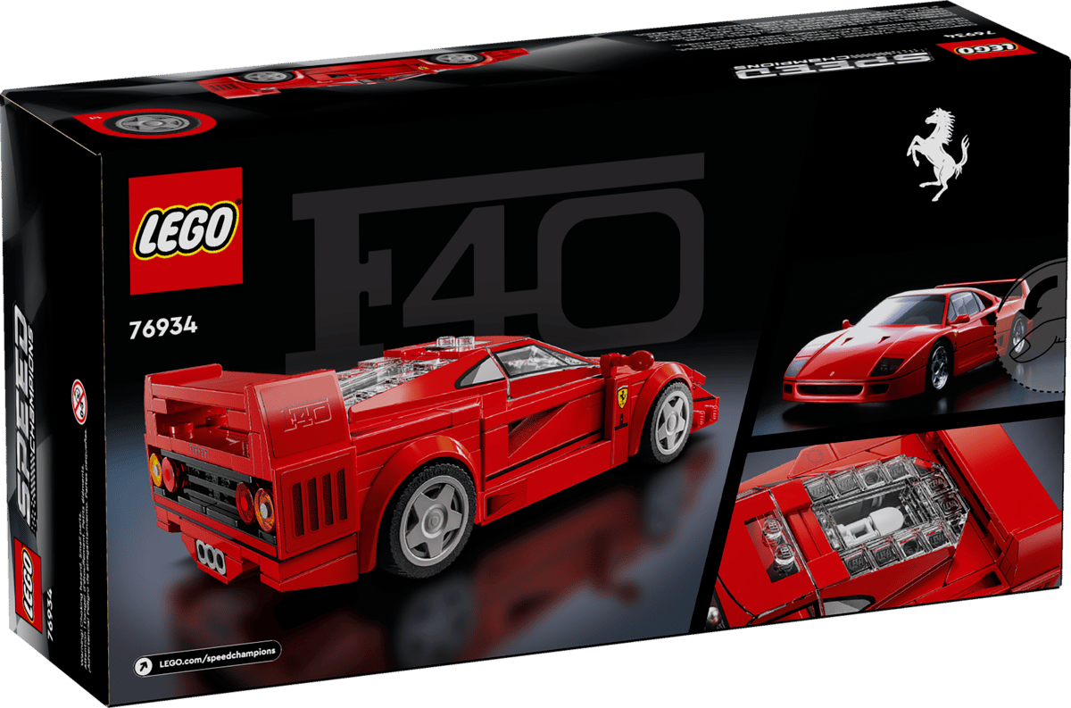 LEGO Ferrari F40 Supercar 76934