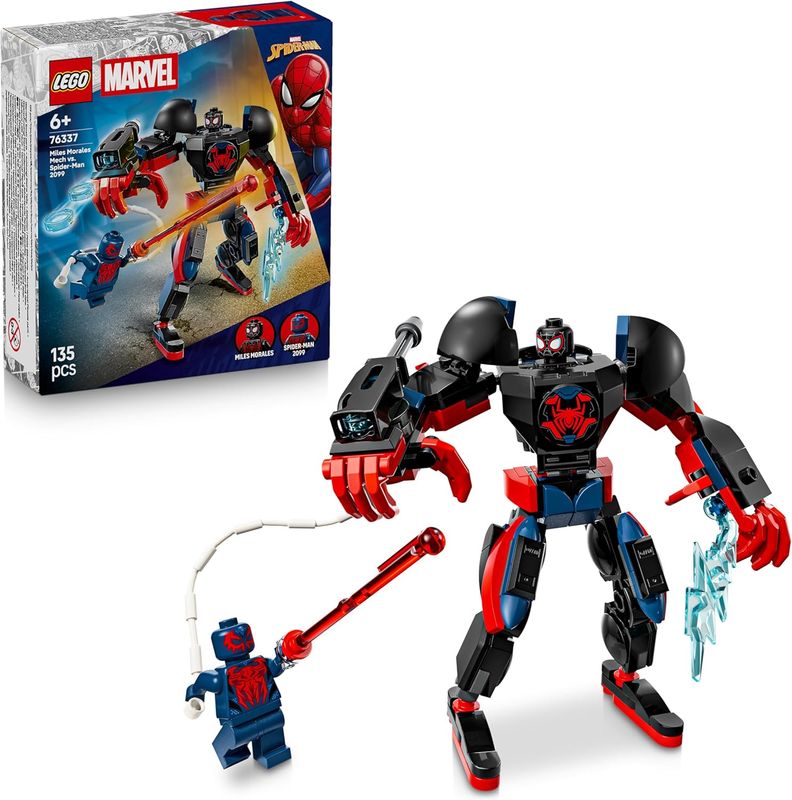 LEGO Miles Morales Mech vs. Spider-Man 2099 76337