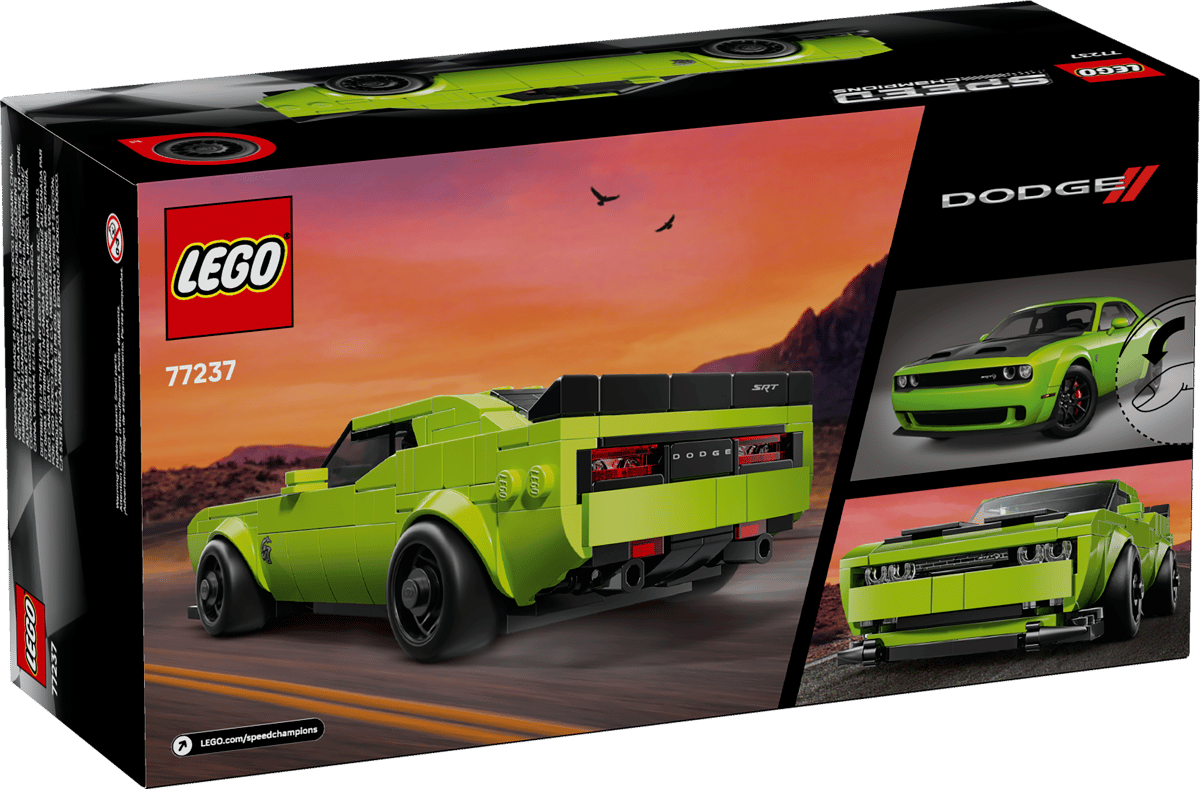 LEGO Dodge Challenger SRT Hellcat Sports Car 77237