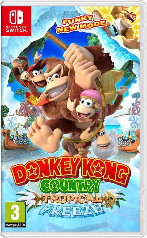 Donkey Kong Country: Tropical Freeze (Nintendo Switch) USED