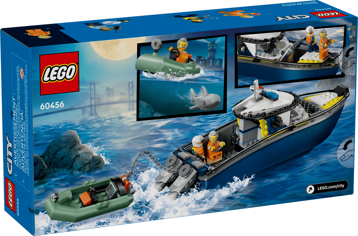 LEGO Police Boat Chase 60456